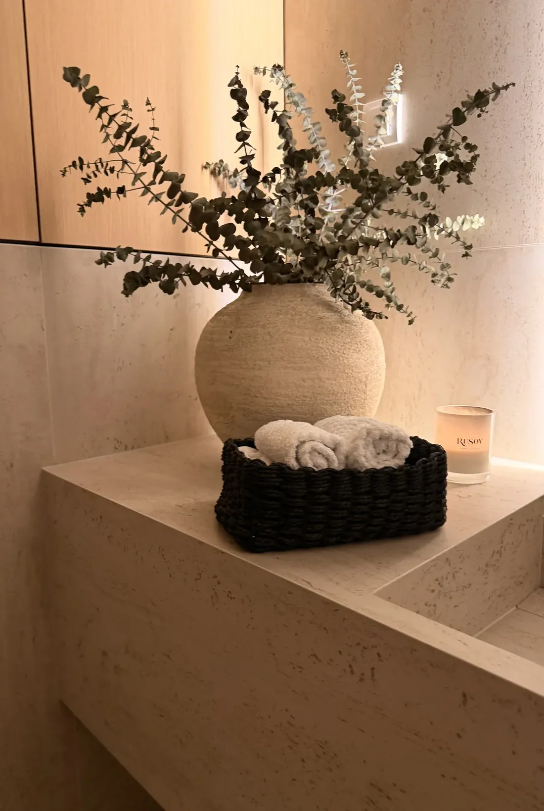 Dizajn kupatila — privatni spa, kod kuće.